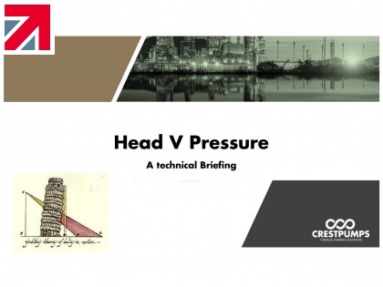 Head V Pressure  - A Technical Briefing