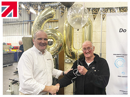 60 years of full-time service: A Lancashire manufacturing milestone