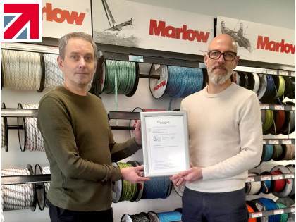 Marlow Ropes secures ISO 14001 certification, reinforcing commitment to environmental leadership
