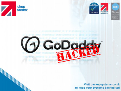 GoDaddy the latest cyber attack victim, with malware installed and source code stolen.