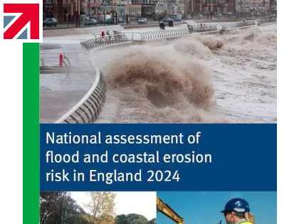 Why is glass overlooked as an innovation in UK flood defence?