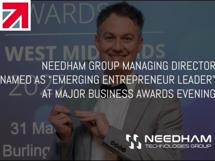 Needham Group MD named as ‘Emerging Entrepreneur Leader’ at major business awards evening