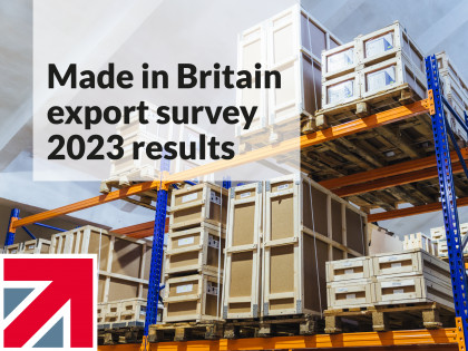 2023 Made in Britain export survey results