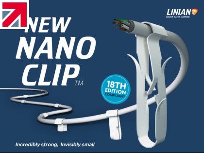 NEW LINIAN NanoClip™ - For FIBRE cables and other small diameter cables