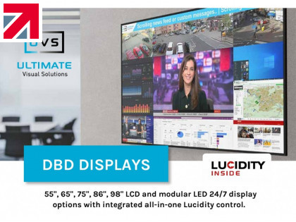 We’ve launched the industry’s first range of displays that feature fully integrated controllers