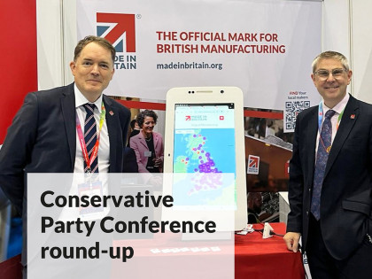 Made in Britain at Conservative Party Conference