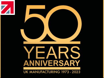 CELEBRATING 50 YEARS OF UK MANUFACTURING