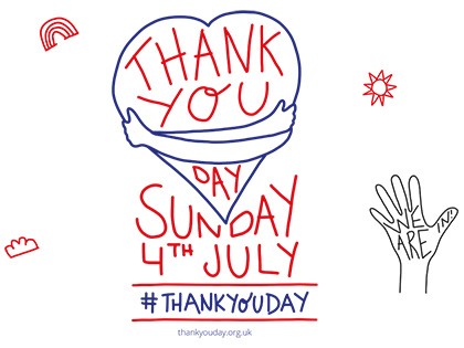 Use your member news story to support Thank You Day on 4 July