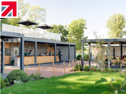 Luxury shading company enhances vineyard dining experience at Ridgeview Wine Estate