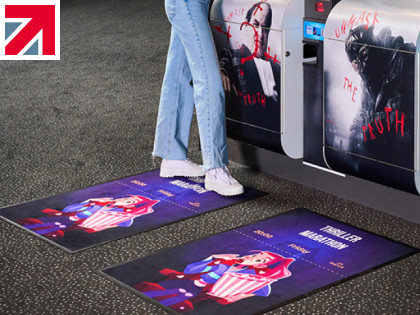 The Promo Floor Mat by Purple Mustard