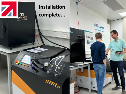 TextureJet installs ECJM machines at KU Leuven to support advanced alloy machining research
