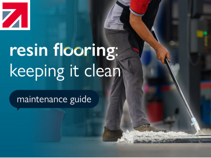 Resin flooring - why should you implement a suitable cleaning regime?