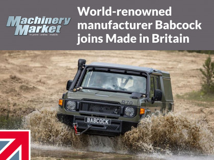 World-renowned manufacturer Babcock joins Made in Britain