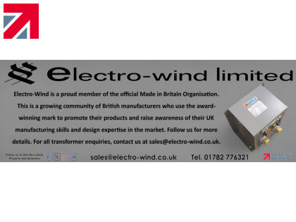 Electro-Wind Limited are thrilled to be part of the esteemed Made in Britain organisation