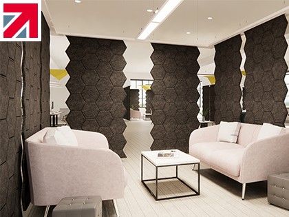 Tackle the challenges of open plan spaces with Steon's acoustic panels