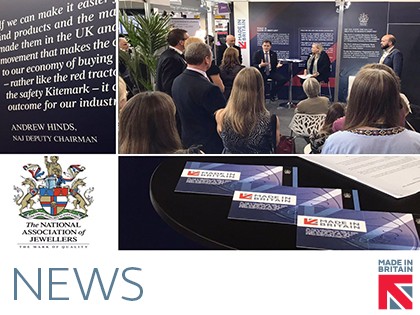 Made in Britain sign Agreement with National Association of Jewellers