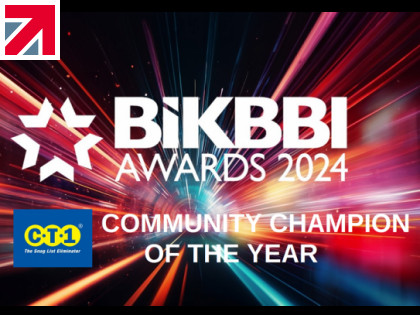 CT1 Shortlisted for 'Community Champion of the Year' at Prestigious BiKBBI Awards