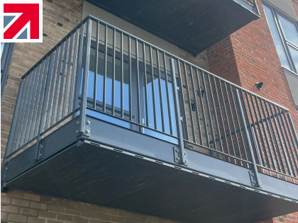 S Fabs deliver Willowbrook balcony success using AliDeck Junior Flat Board and AliClad Flow system for Croudace Homes | Aluminium Balcony Remediation Solutions