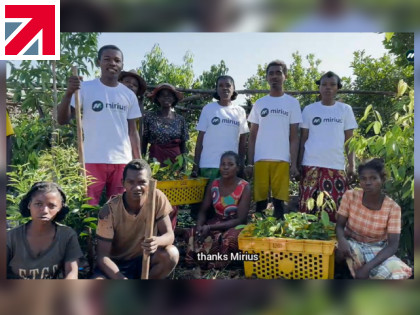 Mirius plants more than 100 trees every week for a year