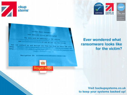 Ever wondered what ransomware looks like for the victim?