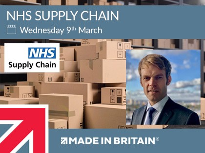 NHS Supply Chain presents to Made in Britain members
