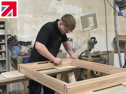 Gowercroft apprentice passes new Woodworking Standard with flying colours!