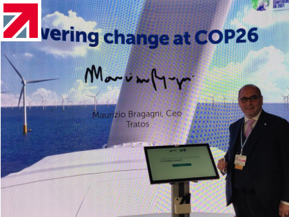 Tratos’ CEO joined the world leaders at COP26 to tackle climate change