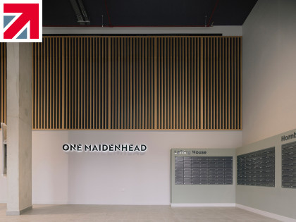 UK manufactured mailboxes for high end BTR development - One Maidenhead Case Study