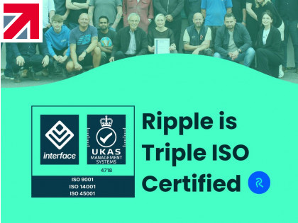 Ripple Group are now Triple ISO Certified