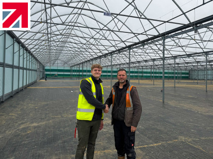 Palmstead Nurseries expands protected growing space with a seven-bay Multispan from Northern Polytunnels