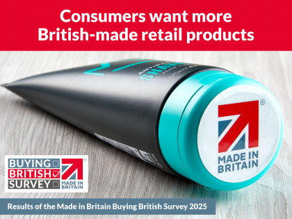 Consumers want more British-made retail products: results of the Made in Britain Buying British Survey 2025