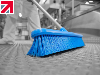 Achieving impeccable standards: Hillbrush's Made in the UK hygienic cleaning equipment for uncompromised safety