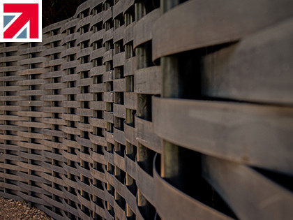 Durable and stylish woven steel fencing: Proudly Made in Norfolk
