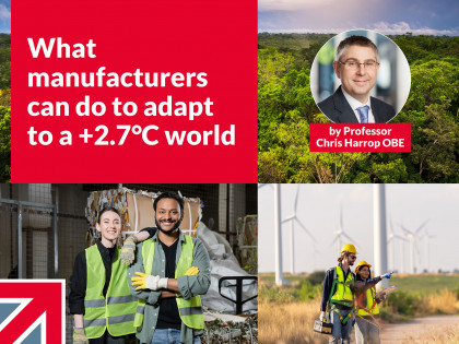 What manufacturers can do to adapt to a +2.7°C world