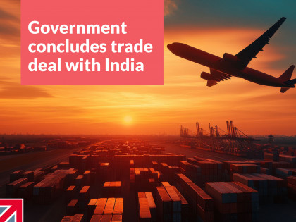 Government concludes trade deal with India