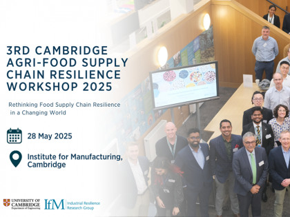 Strengthening the UK’s food supply chains: Made in Britain members invited to attend Cambridge IfM workshop