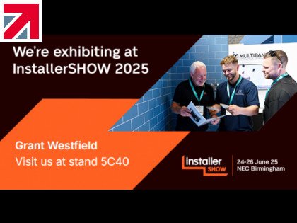 Grant Westfield to exhibit at InstallerSHOW 2025