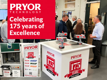 Celebrating 175 years of excellence: John Pearce’s visit to Pryor Technologies