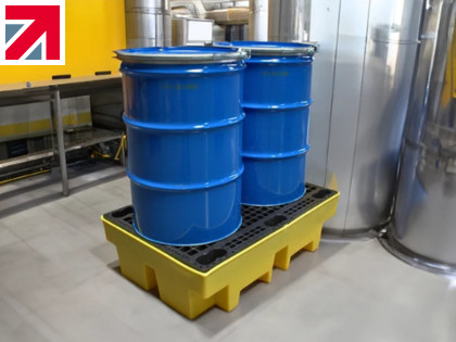 6 proven benefits of 2-drum spill pallets for maximising safety
