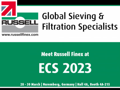 Meet Russell Finex at European Coatings Show 2023