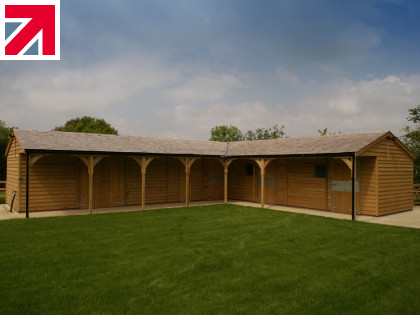 Stable Blocks with National Timber Buildings