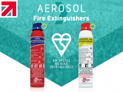 Jactone Aerosol Fire Extinguishers Receive New Certification