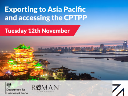 Exporting to Asia Pacific and accessing the CPTPP