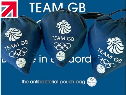 Team GB limited edition pouch bag with Biomaster Antimicrobial Protection