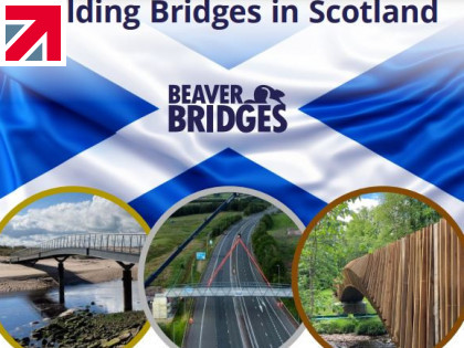 Beaver Bridges - Building Bridges in Scotland