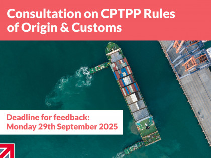 Consultation on CPTPP Rules of Origin & Customs