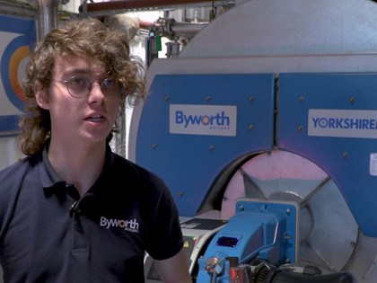 Meet Byworth Boilers apprentice Jago Harry