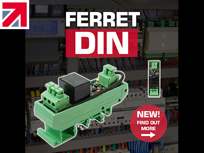 FERRET remote control switching - now DIN rail compatible