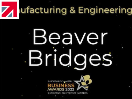 Beaver Bridges - Shropshire Chamber Business Award Winners 2022