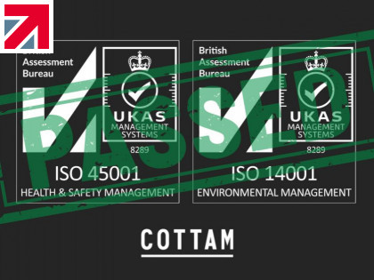 Cottam brush proud to pass: ISO 14001 & ISO 45001 Audits with flying colours